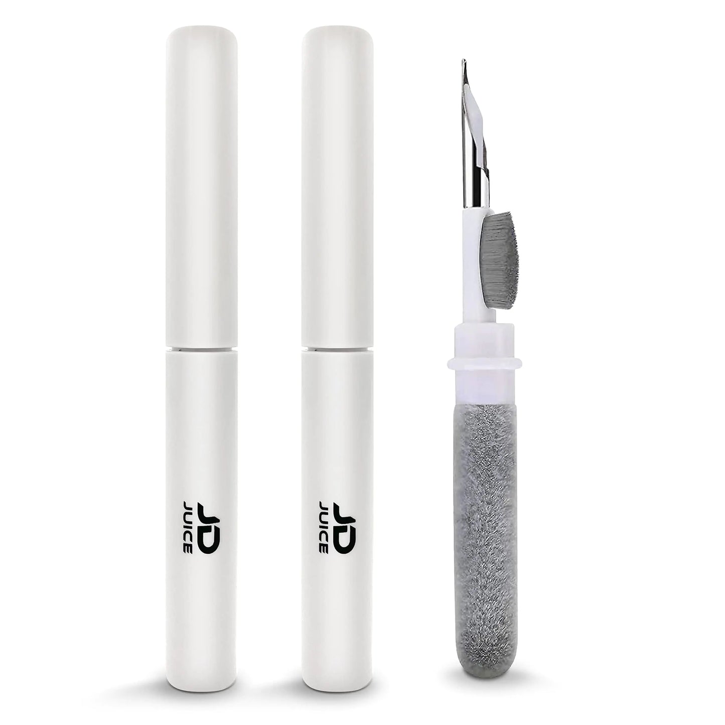 2 Pack - Airpods Cleaning Kit Earbud Cleaning Kit - Phone Cleaning Kit in-Ear Headphones Cleaning Pen Tool Portable 3-in-1 Laptop Cleaning Kit Electronic Cleaner with a Sponge Metal Pen Tip