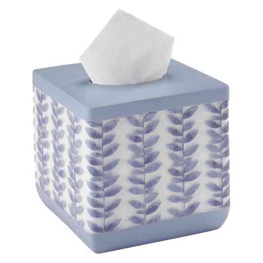 Avanti Linens Accessories Bathroom Essentials Tissue Box Cover Blue