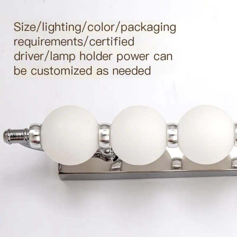 LED Round Vanity Mirror Light for Bedroom and Makeup