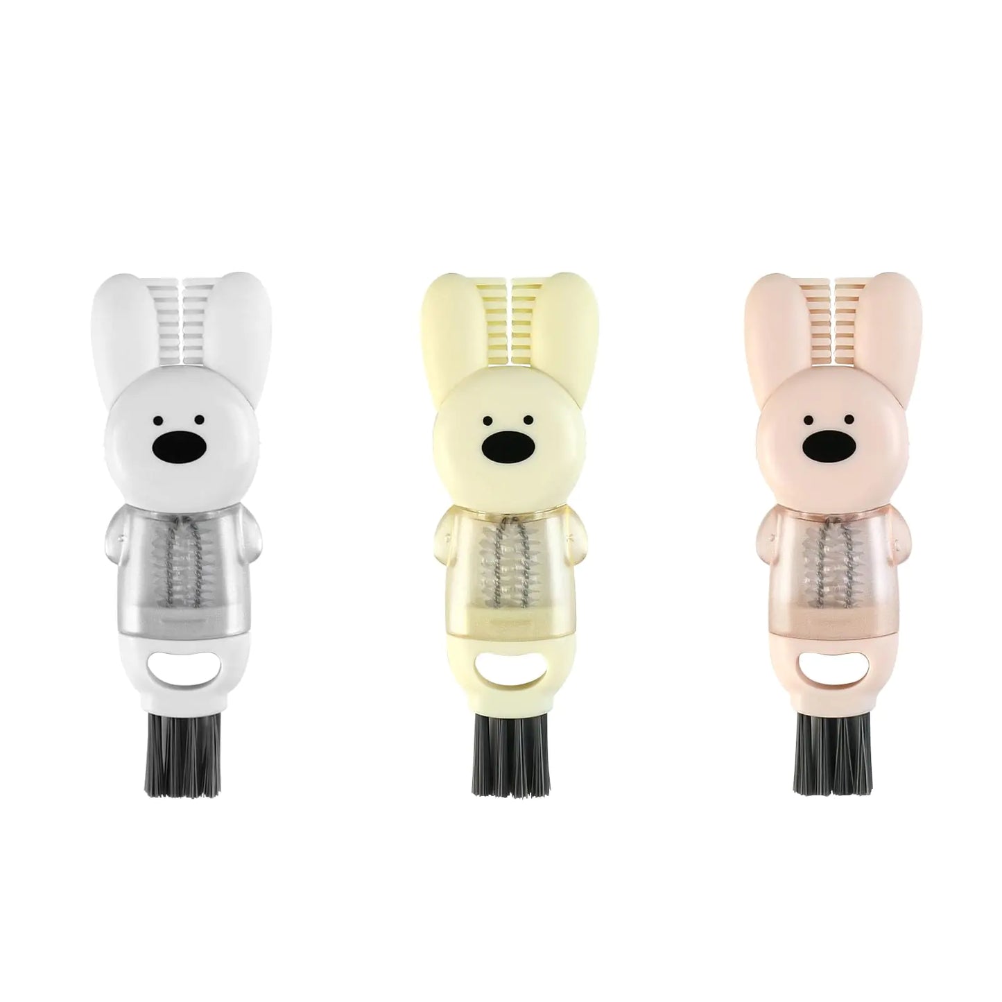 4 in 1 Cup Lid Gap Cleaning Brush Set 3 Pack Multifunctional Insulation Bottle Cleaning Tools Water Bottle Cleaner Brush Home Kitchen Cleaning Tools Cup Crevice Cleaning Tools