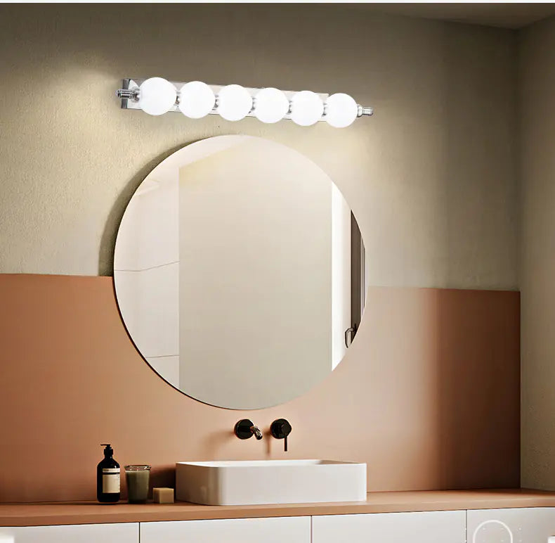 LED Round Vanity Mirror Light for Bedroom and Makeup