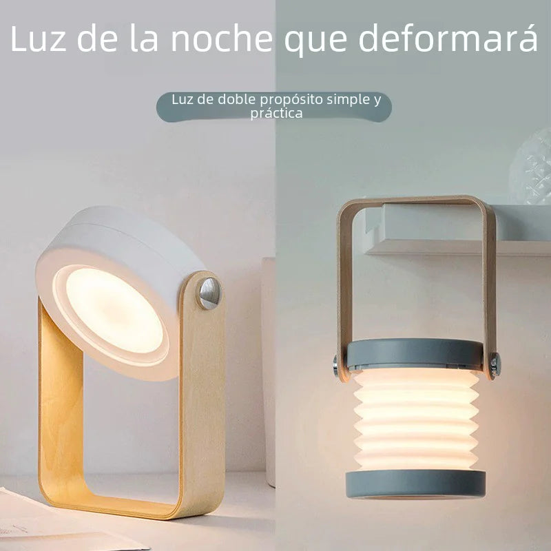 New LED Lantern Creative Foldable USB Night Light