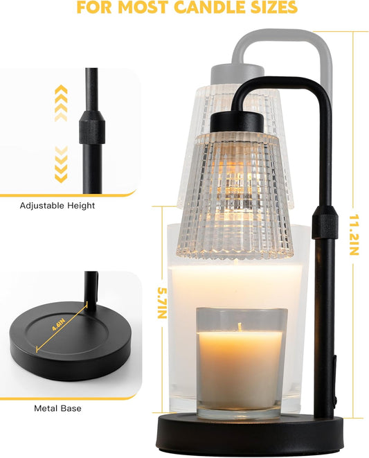 Candle Warmer Lamp with Timer Dimmable