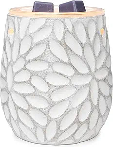 Scentsationals Wax Melt Warmer, Wax Warmer for Scented Wax Melts - Kristy - Candle Wax Melter for Fragrance Cubes and Tarts