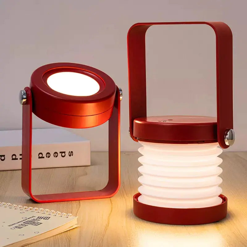 New LED Lantern Creative Foldable USB Night Light