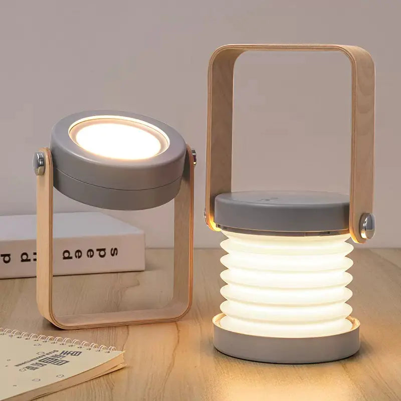 New LED Lantern Creative Foldable USB Night Light